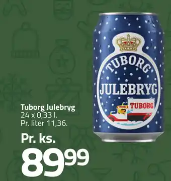 Fleggaard Tuborg julebryg tilbud