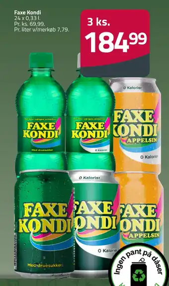 Fleggaard Faxe kondi tilbud