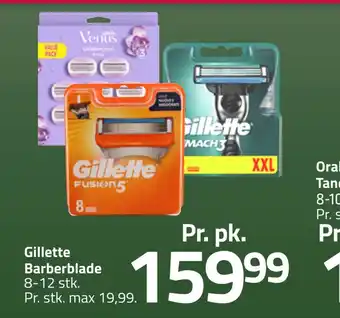 Fleggaard Gillette barberblade tilbud