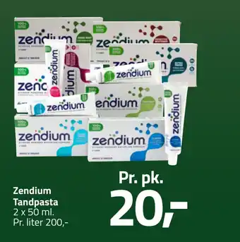 Fleggaard Zendium tandpasta tilbud