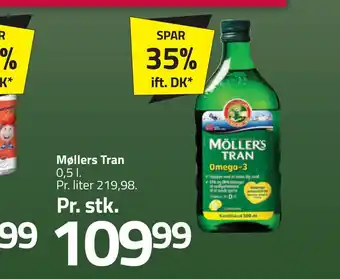 Fleggaard Møllers tran tilbud
