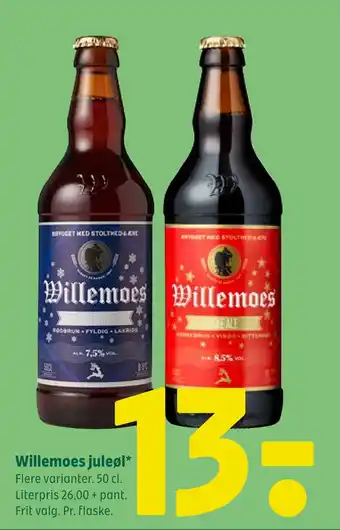 Coop 365 Willemoes juleøl tilbud