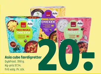 Coop 365 Asia cube færdigretter tilbud