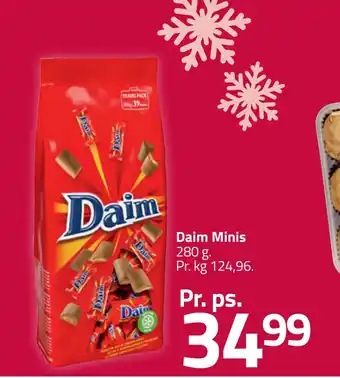 Fleggaard Daim minis tilbud
