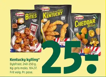 Coop 365 Kentucky kylling tilbud