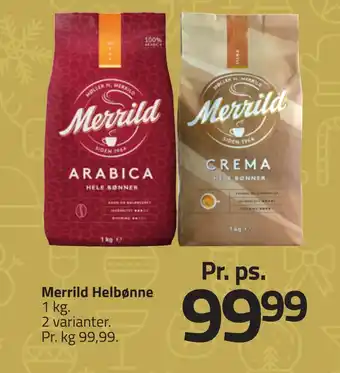 Fleggaard Merrild helbønne tilbud