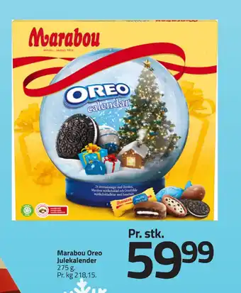 Fleggaard Marabou oreo julekalender tilbud