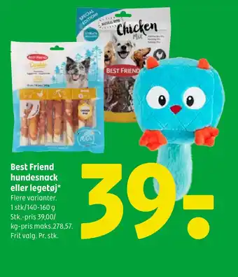 Best friend hundesnack eller legetøj