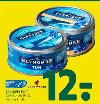 Coop 365 Glyngøre tun tilbud