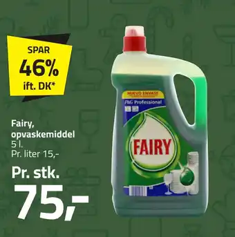 Fleggaard Fairy, opvaskemiddel tilbud