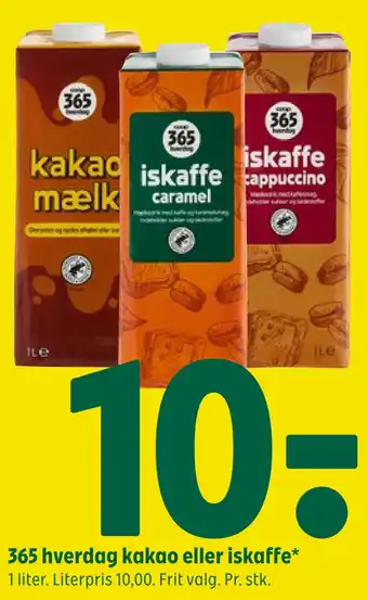 Coop 365 365 hverdag kakao eller iskaffe tilbud
