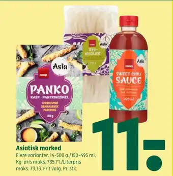 Coop 365 Asiatisk marked tilbud