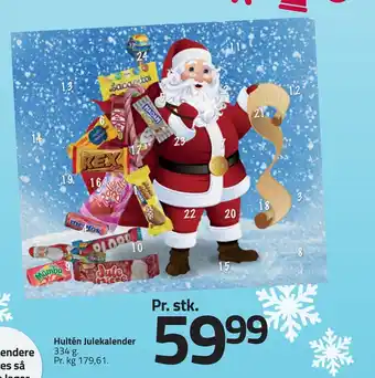 Fleggaard Hultén julekalender tilbud