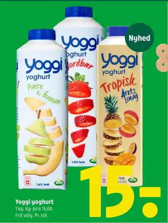 Coop 365 Yoggi yoghurt tilbud