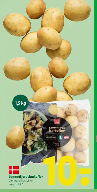 Coop 365 Lammefjordskartofler tilbud