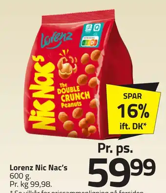 Fleggaard Lorenz nic nac's tilbud
