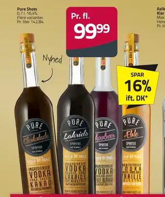 Fleggaard Pure shots tilbud