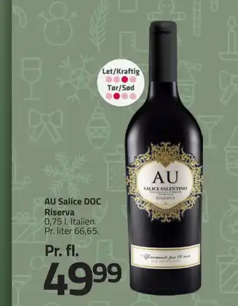 Fleggaard Au salice doc riserva tilbud