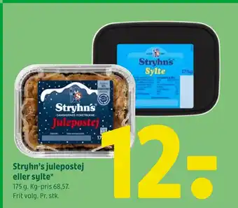 Stryhn's julepostej eller sylte