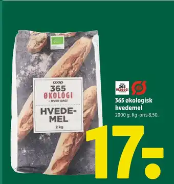 Coop 365 365 økologisk hvedemel tilbud