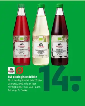 365 økologiske drikke