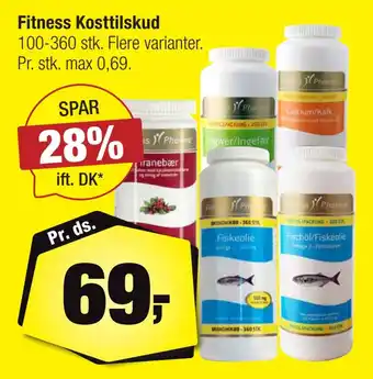 Calle Fitness kosttilskud tilbud