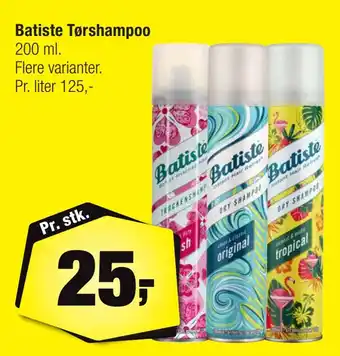 Calle Batiste tørshampoo tilbud