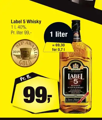 Calle Label 5 whisky tilbud