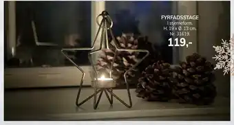 Daells Bolighus Fyrfadsstage tilbud