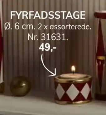 Daells Bolighus Fyrfadsstage tilbud