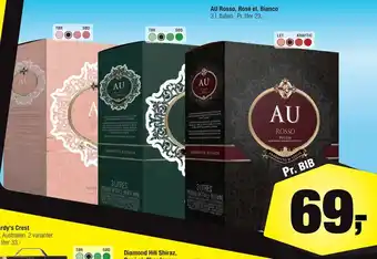 Calle Au rosso, rosé el. bianco tilbud