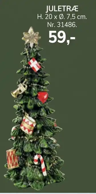Daells Bolighus Juletræ tilbud