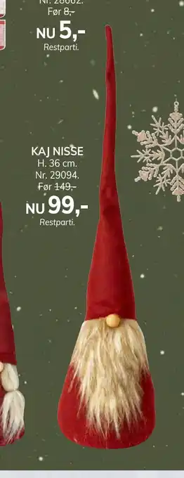 Daells Bolighus Kaj nisse tilbud