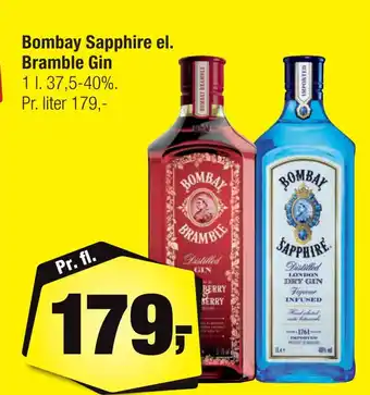 Calle Bombay sapphire el. bramble gin tilbud