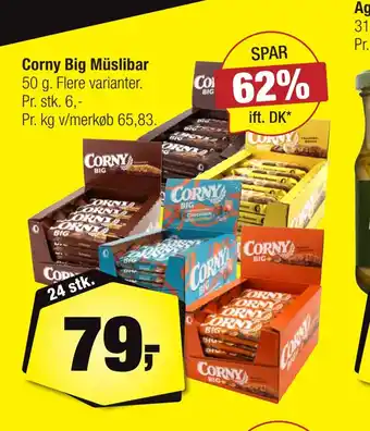 Calle Corny big müslibar tilbud