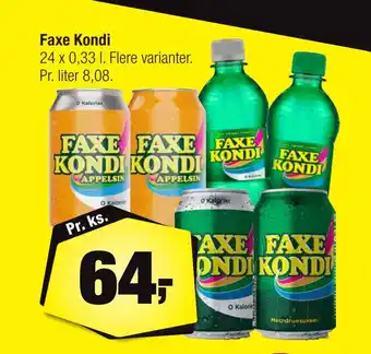 Calle Faxe kondi tilbud