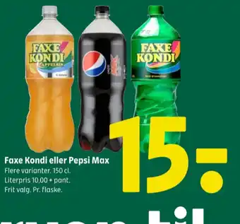 Coop 365 Pepsi max cola tilbud