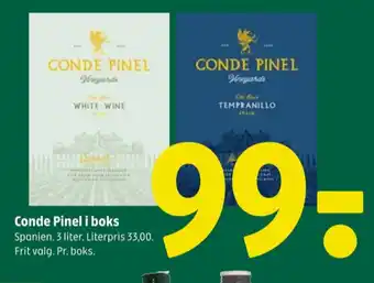 Coop 365 Ukendt spansk rødvin tilbud