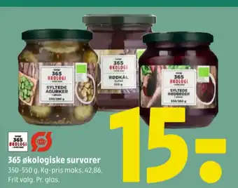 Coop 365 Coop 365 agurker syltet tilbud