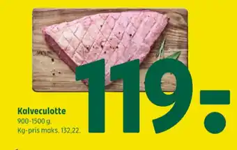 Coop 365 Ukendt kalveculotte tilbud