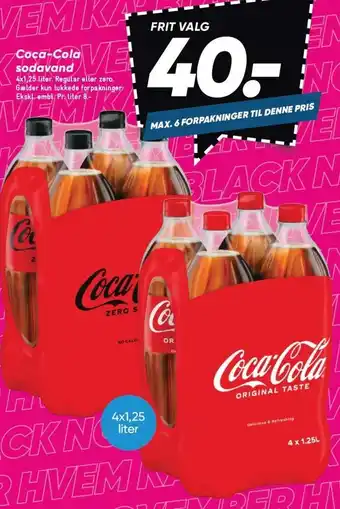 Bilka Coca-cola sodavand tilbud