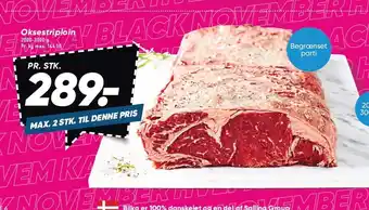 Bilka Oksestriploin tilbud