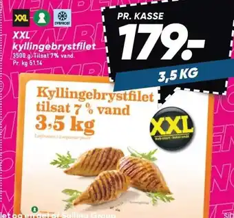 Bilka Xxl kyllingebrystfilet tilbud