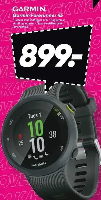 Bilka Garmin forerunner 45 tilbud