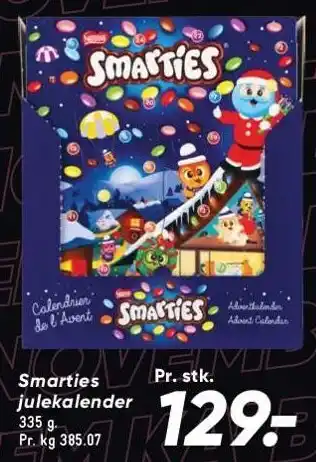 Smarties julekalender