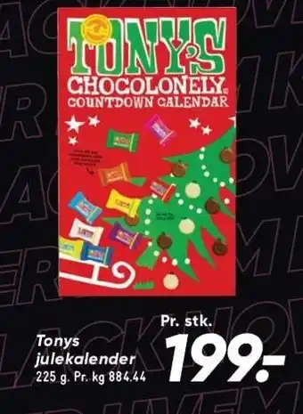 Bilka Tonys julekalender tilbud