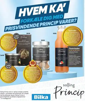 Hvem ka´ forkæle dig med prisvindende princip varer