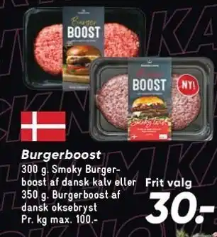 Bilka Burgerboost tilbud