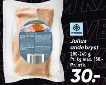 Bilka Julius andebryst tilbud