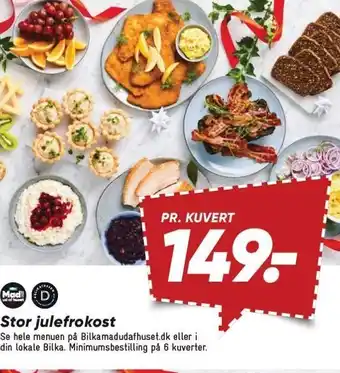 Stor julefrokost